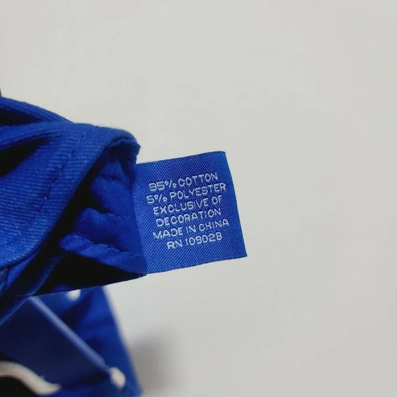 Dc Comic Men's Superman Hat Back Snap Button & Top Solid Blue/White OS - Picture 7 of 7